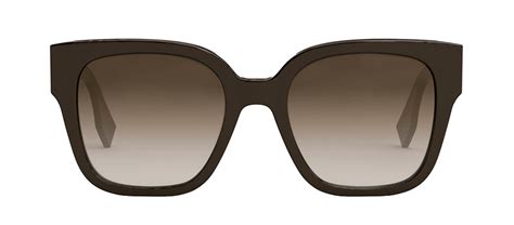 Fendi O'Lock FE40063I Square Sunglasses 